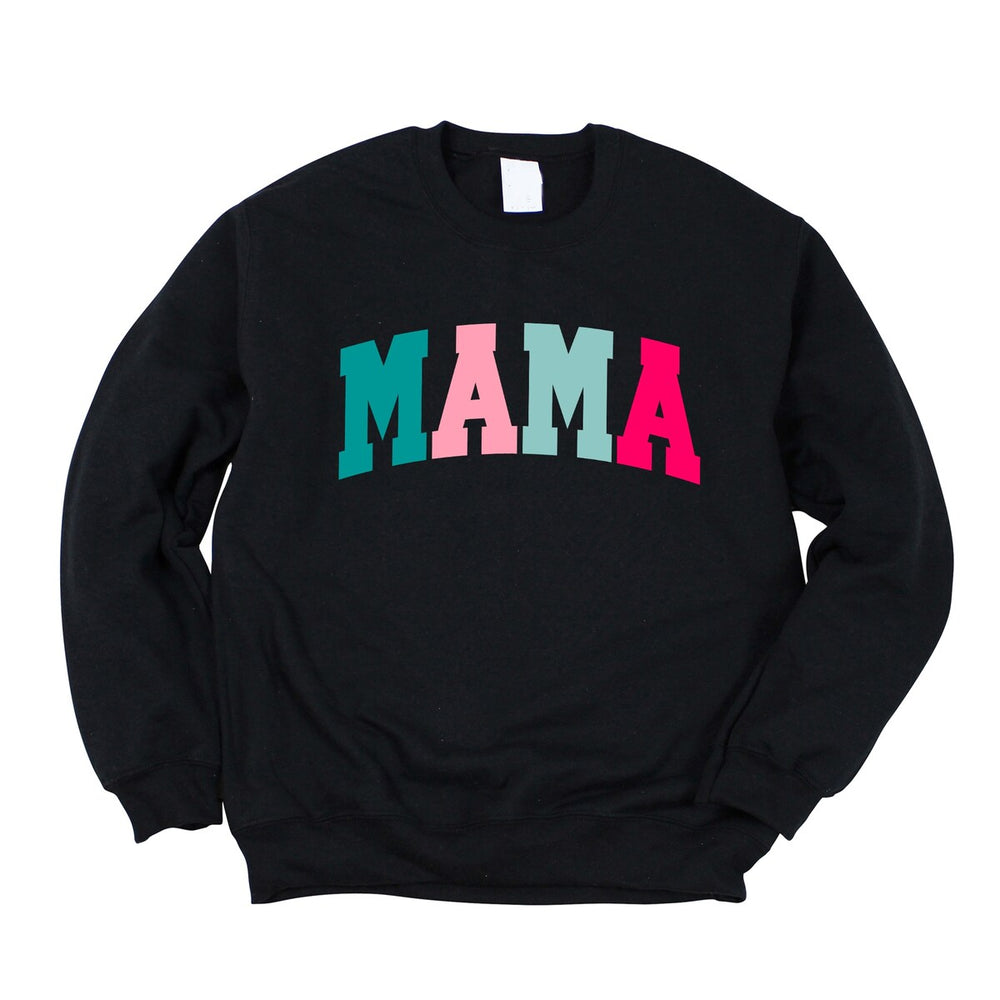 Bright Mama Block Graphic Sweatshirt