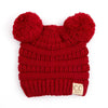 CC Baby and Kids Pom Pom Winter Snow Beanie for Newborn to 9 Months