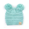 CC Baby and Kids Pom Pom Winter Snow Beanie for Newborn to 9 Months