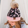 CC Leopard Beanie Kids Accessories Hats