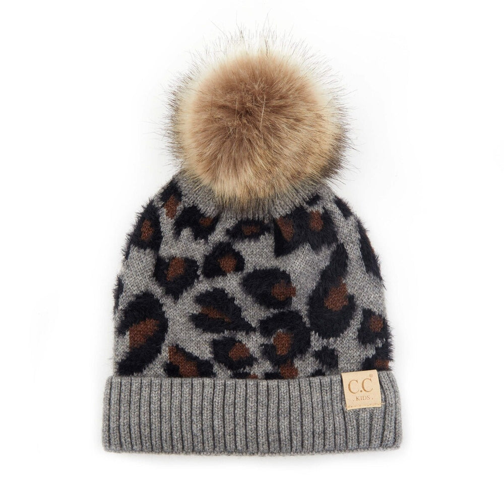 CC Leopard Beanie Kids Accessories Hats