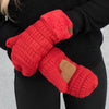 CC Sherpa Lined Winter Cold Snow Mittens Adult or Junior Accessories