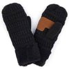 CC Sherpa Lined Winter Cold Snow Mittens Adult or Junior Accessories