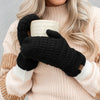 CC Sherpa Lined Winter Cold Snow Mittens Adult or Junior Accessories