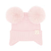 CC Toasty and Warm Ear Flap Double Pom Baby Beanie