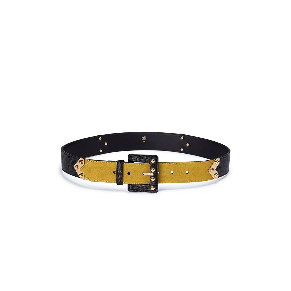 cabi Black Combo Ornament Belt