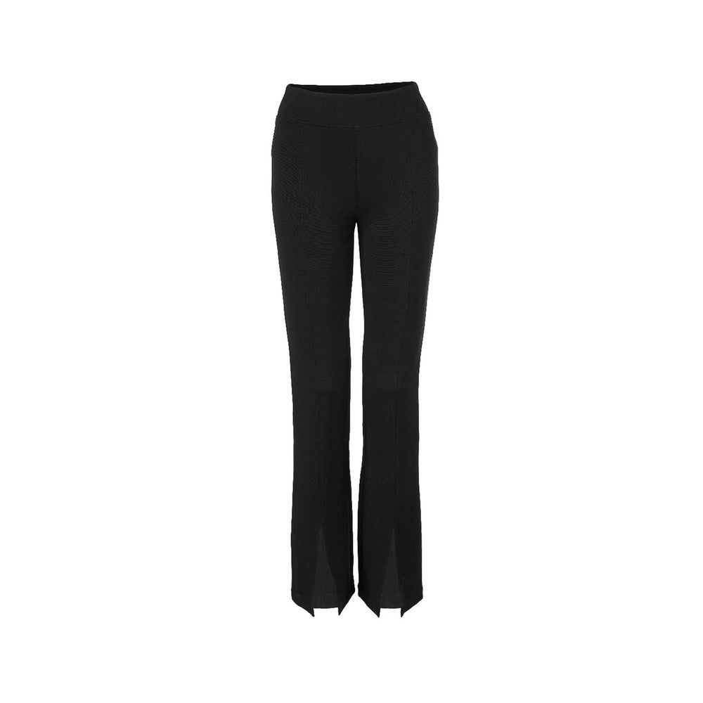 cabi Black Flegging Flared Legging