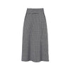 cabi Black and White Houndstooth Skirt