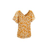 cabi Butterscotch Floral Thrive Top