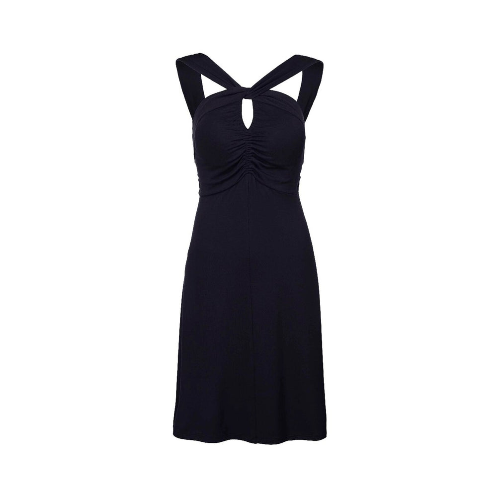 cabi Classic Navy Strap Tee Dress