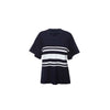 cabi Classic Navy and White Stripe Catamaran Tee