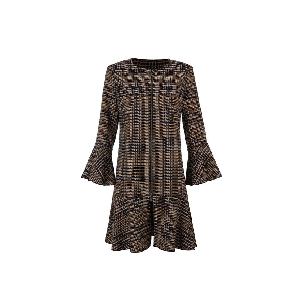 cabi Classic Tartan Flounce Jacket