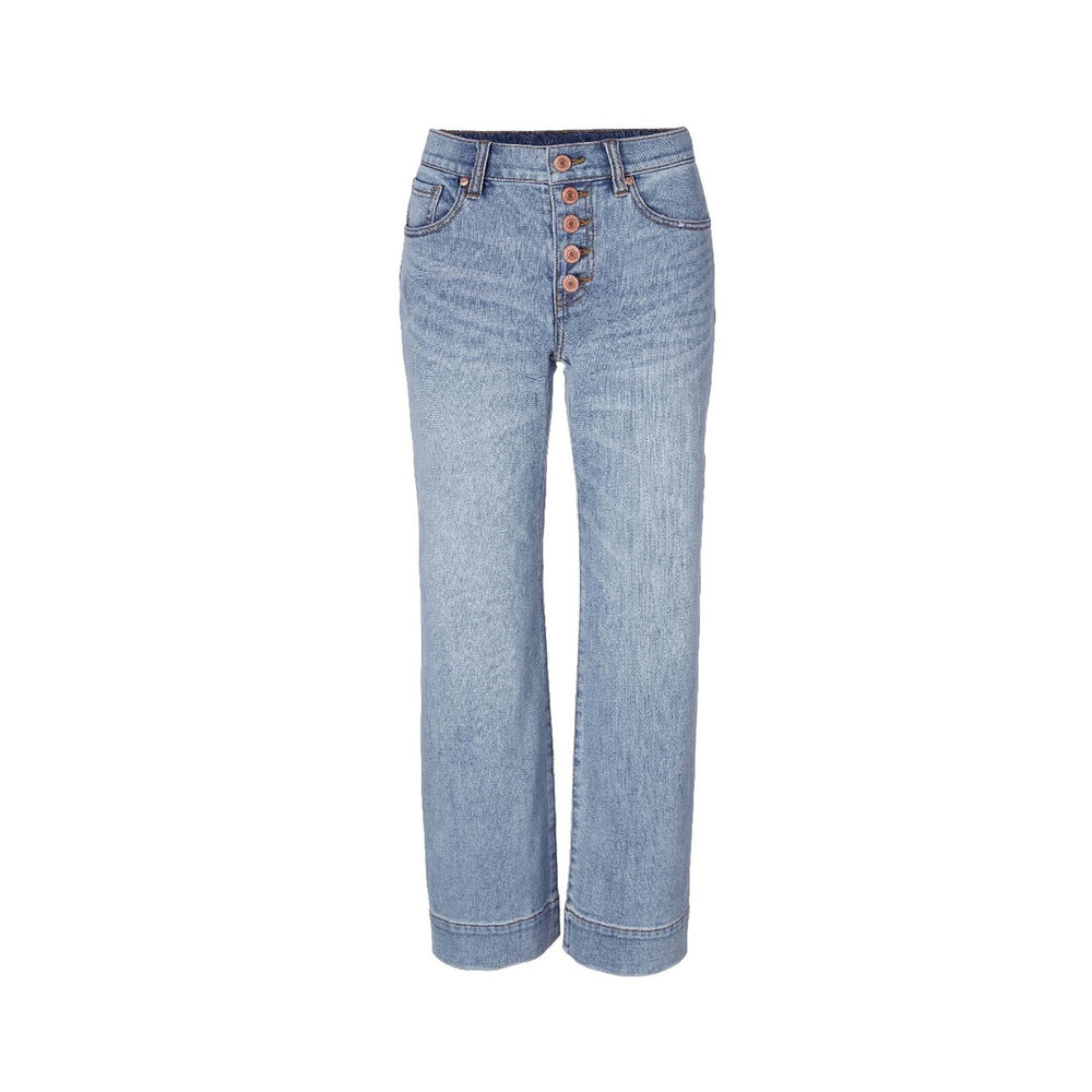 cabi Dream Weaver Wash Palm Beach Crop Jean