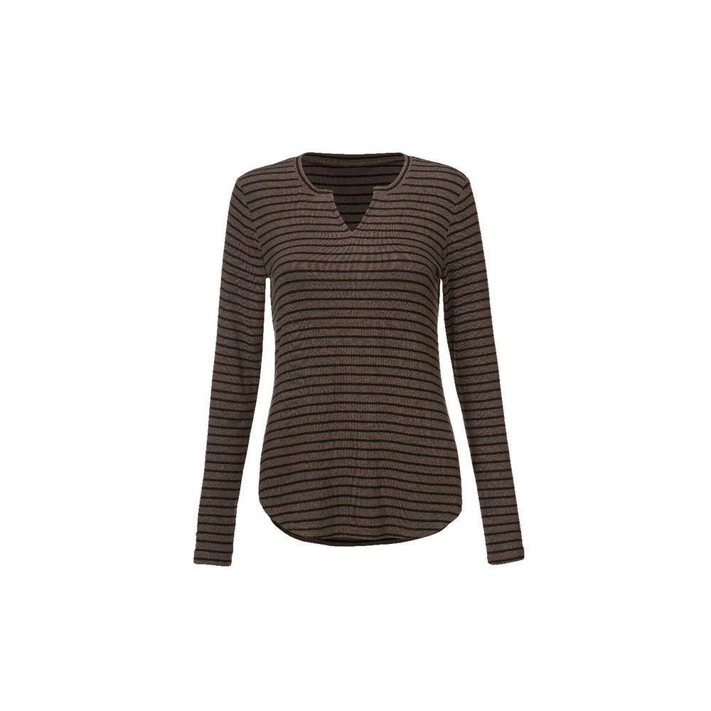 cabi Heather Brown Simple Tee