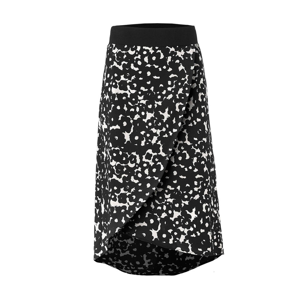 cabi Ink Floral Dixon Skirt