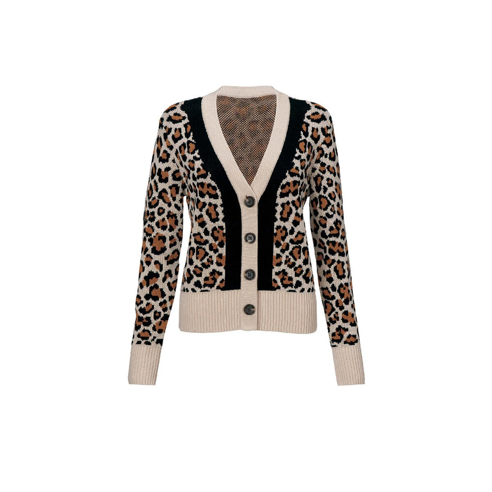 cabi Leopard Nine Lives Cardigan