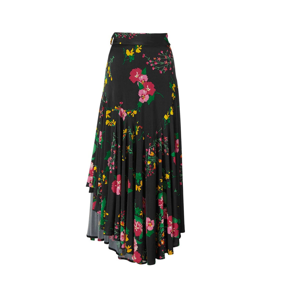 cabi Midnight Flowers Drama Skirt