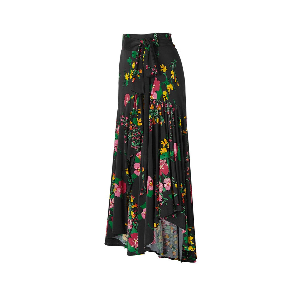 cabi Midnight Flowers Drama Skirt