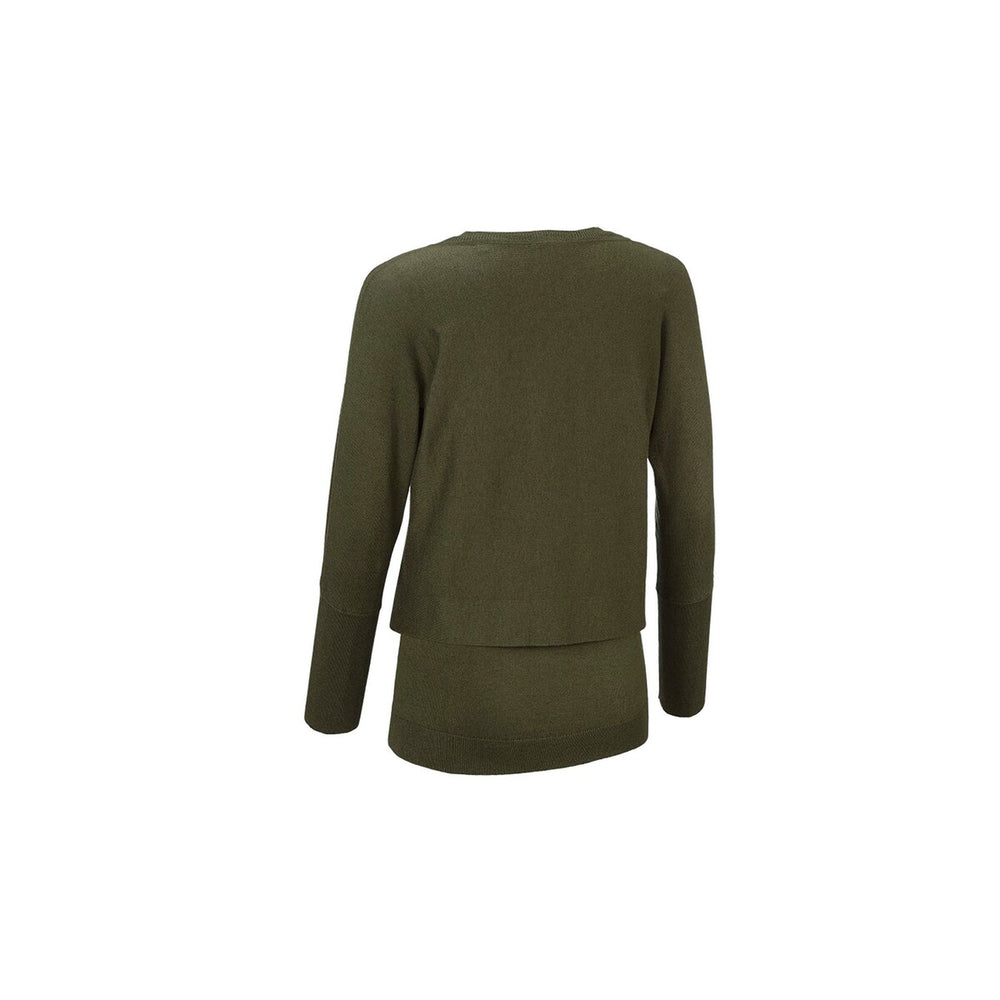 cabi Moss Twofer Pullover