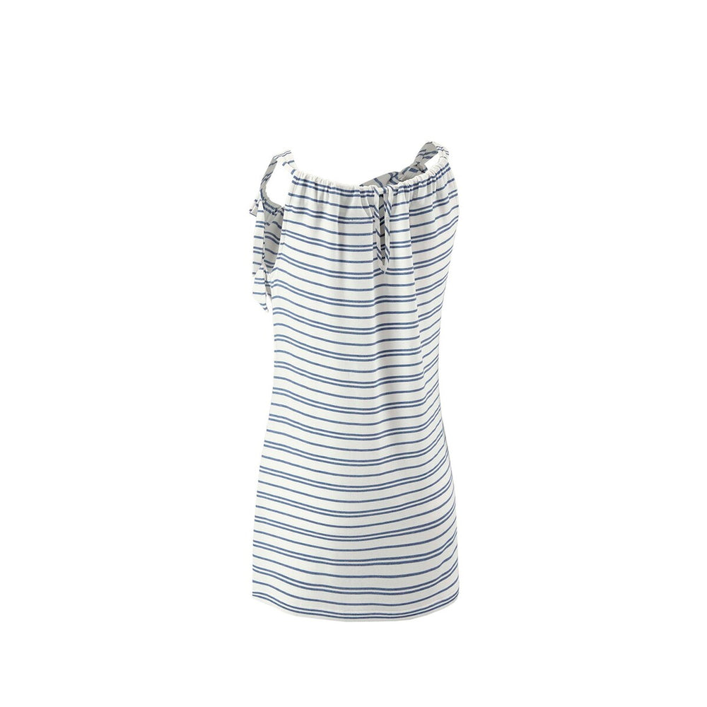 cabi Ocean Stripe Bow Halter Tank