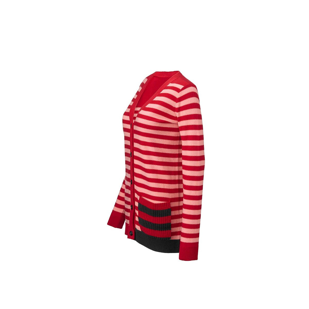 cabi Summer Stripe Picnic Cardigan