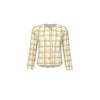 cabi Tailored Plaid Coco Jacket