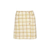 cabi Tailored Plaid Coco Skirt