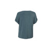 cabi Teal Stripe Groove Tee