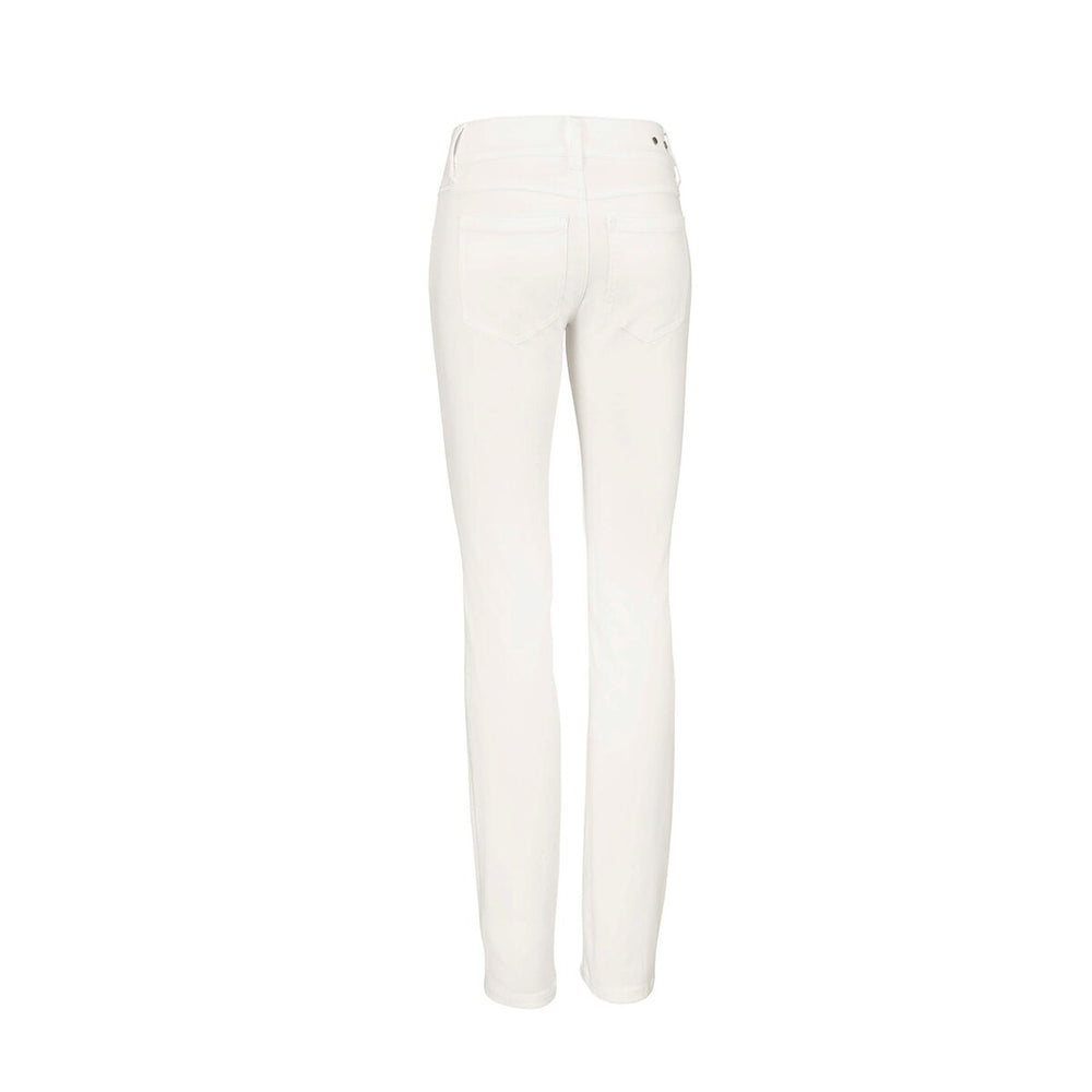 cabi White Cinch Skinny Jean