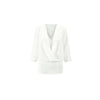 cabi White Indulge Blouse