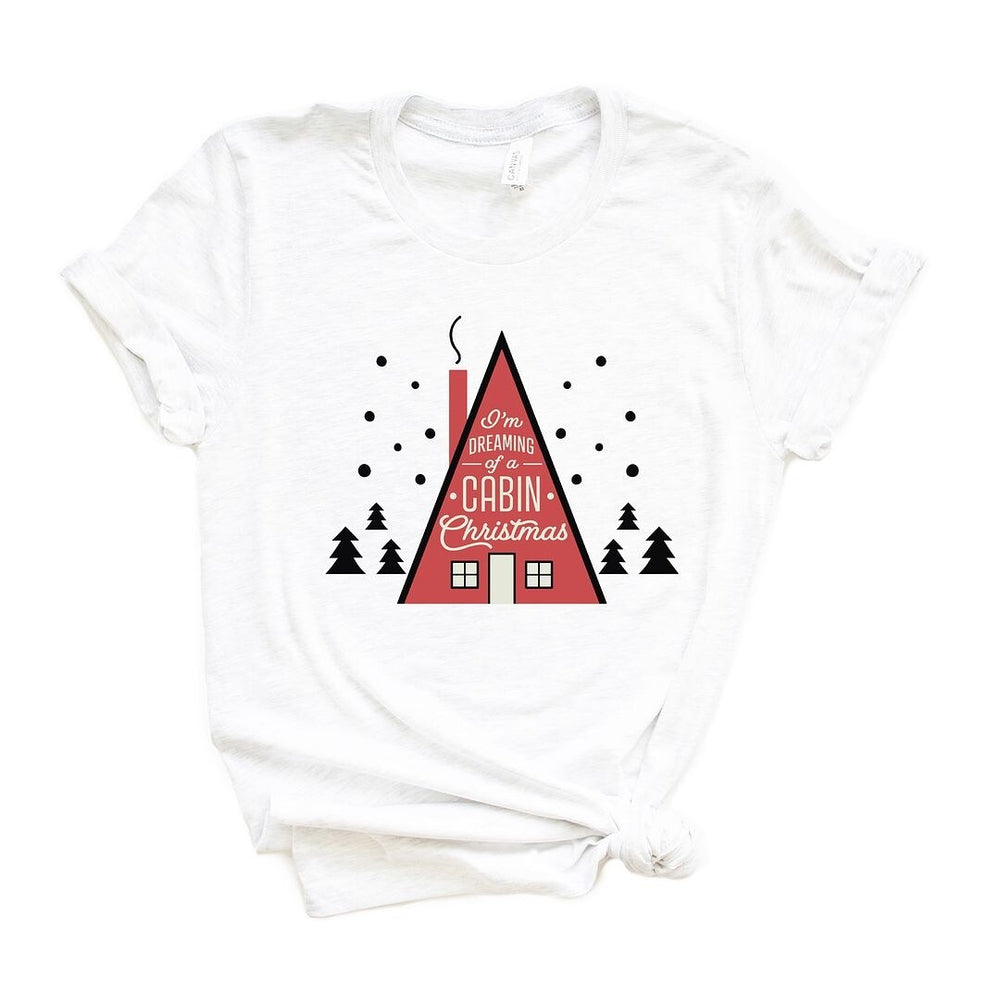 Cabin Christmas Short Sleeve Tee