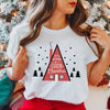 Cabin Christmas Short Sleeve Tee