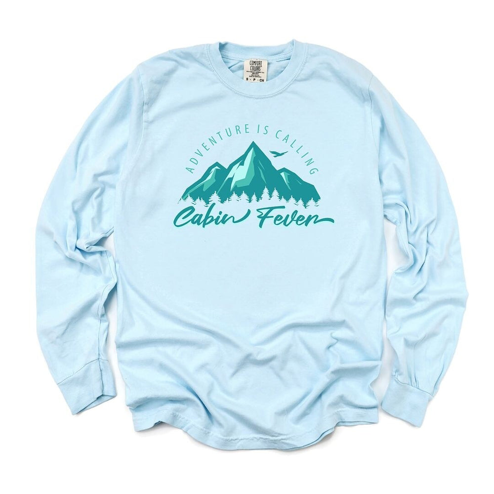 Cabin Fever Mountains Garment Dyed Long Sleeve