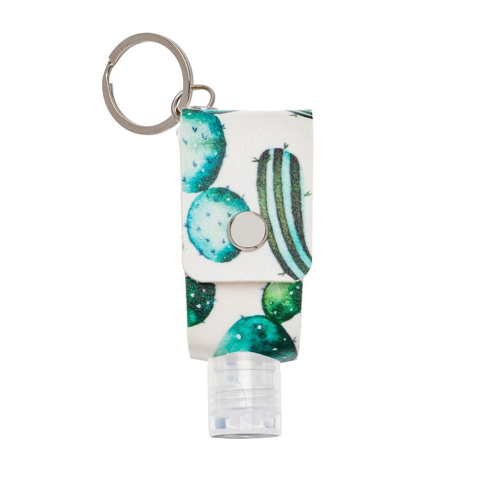 Cacti Hand Sanitizer Key Chain With Empty 30 Ml Bottle