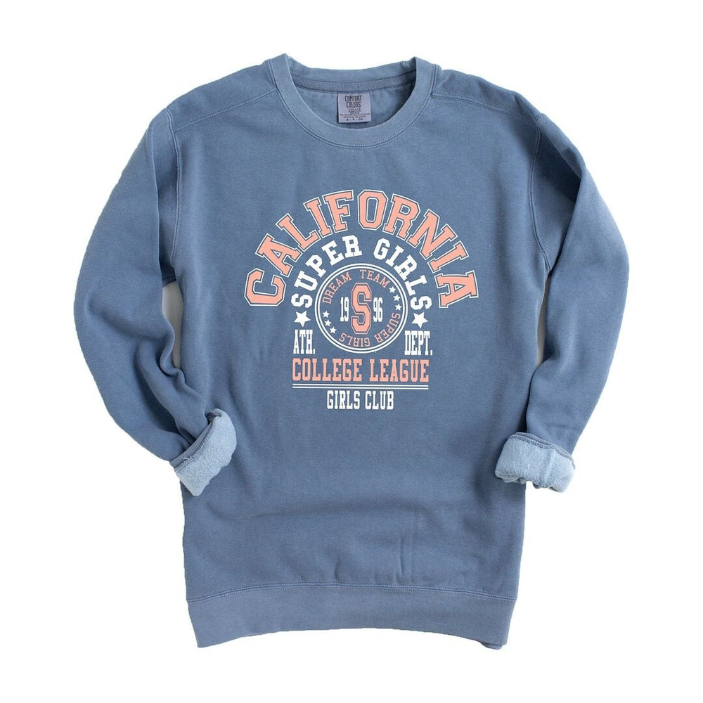 California Girls Club Garment Dyed Sweatshirt