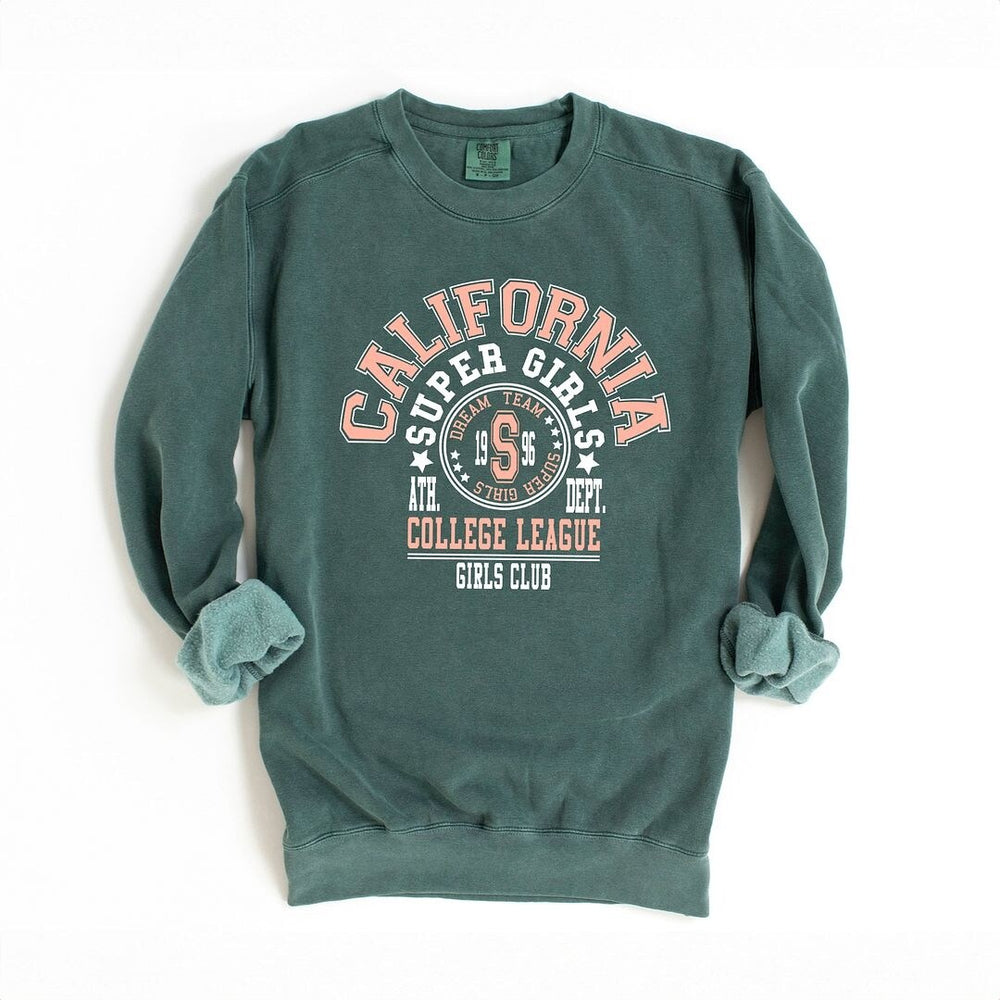 California Girls Club Garment Dyed Sweatshirt