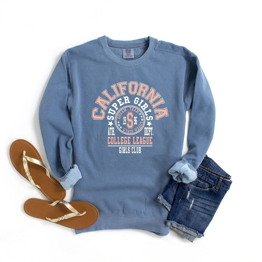 California Girls Club Garment Dyed Sweatshirt