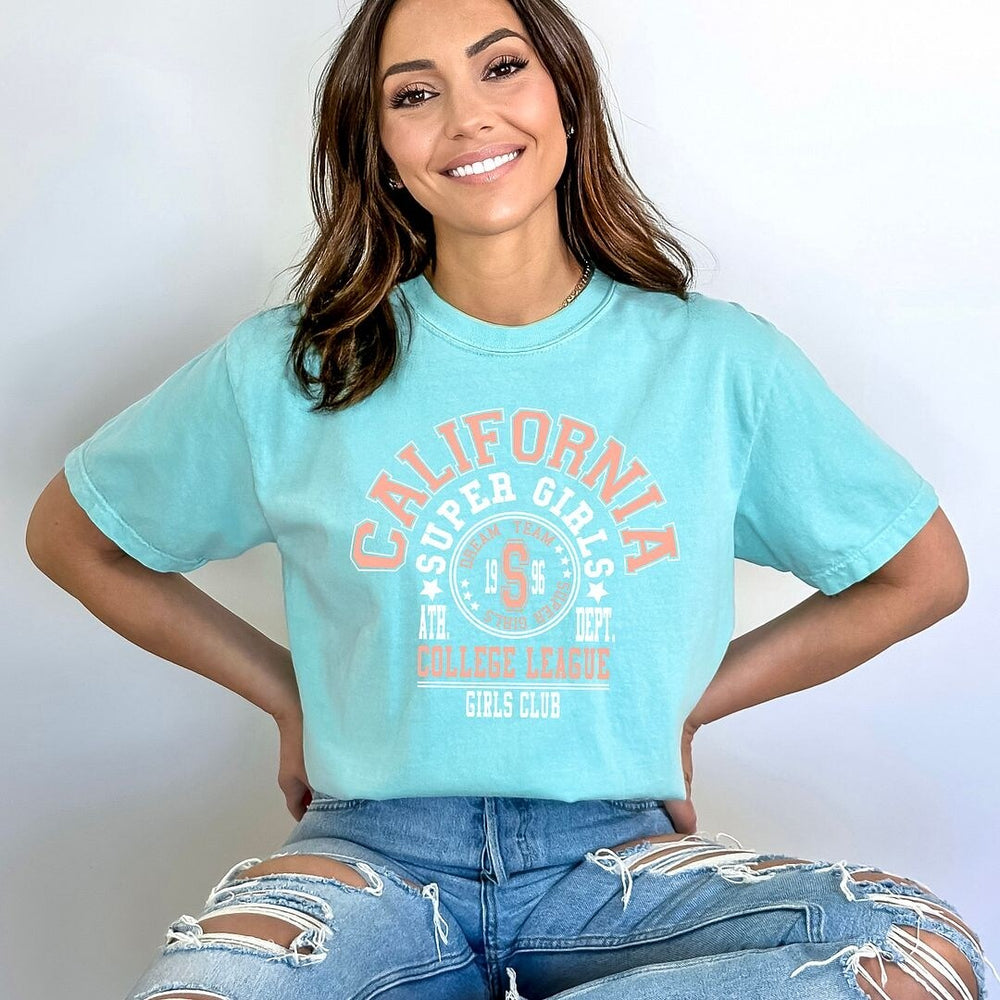 California Girls Club Garment Dyed Tee