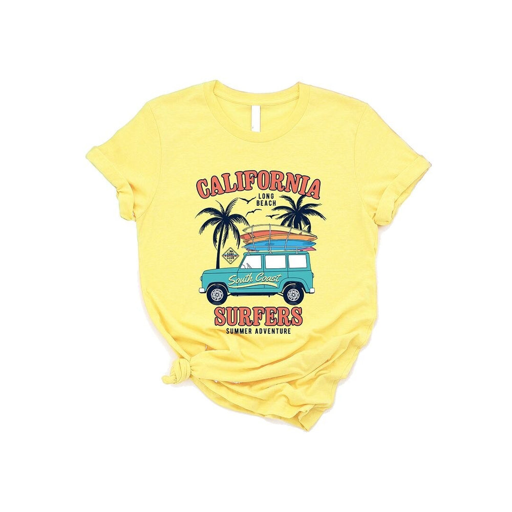 California Surfers Short Sleeve Crewnneck Tee