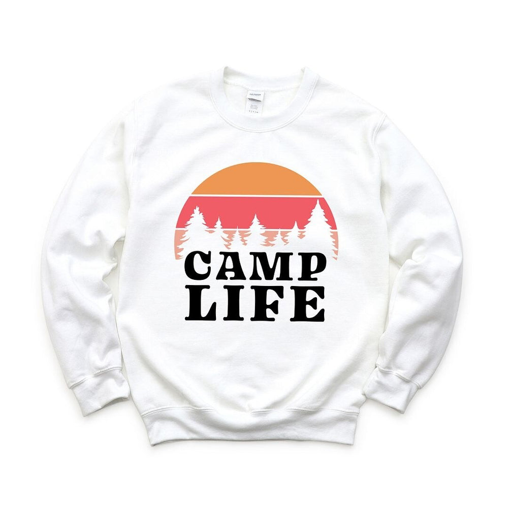 Camp Life Graphic Sweatshirt