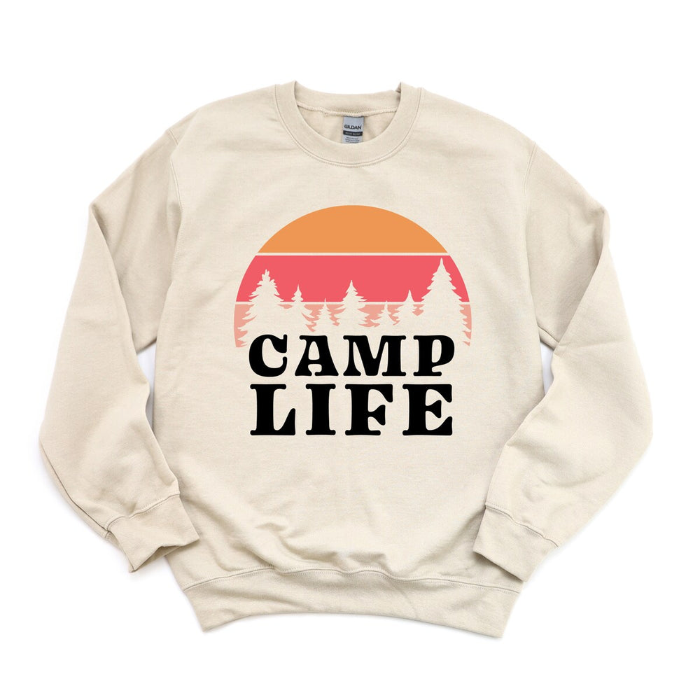 Camp Life Graphic Sweatshirt