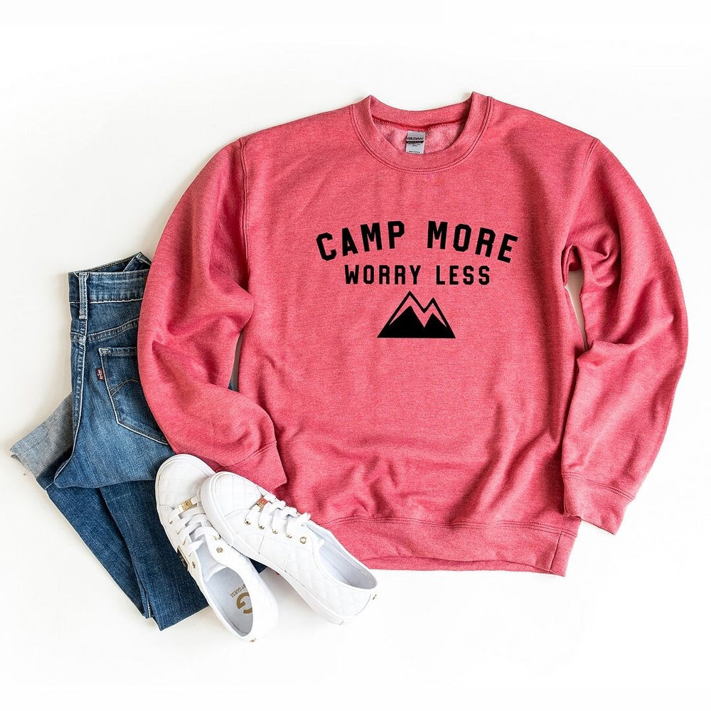 Camp More Mountain Graphic Sweatshirt