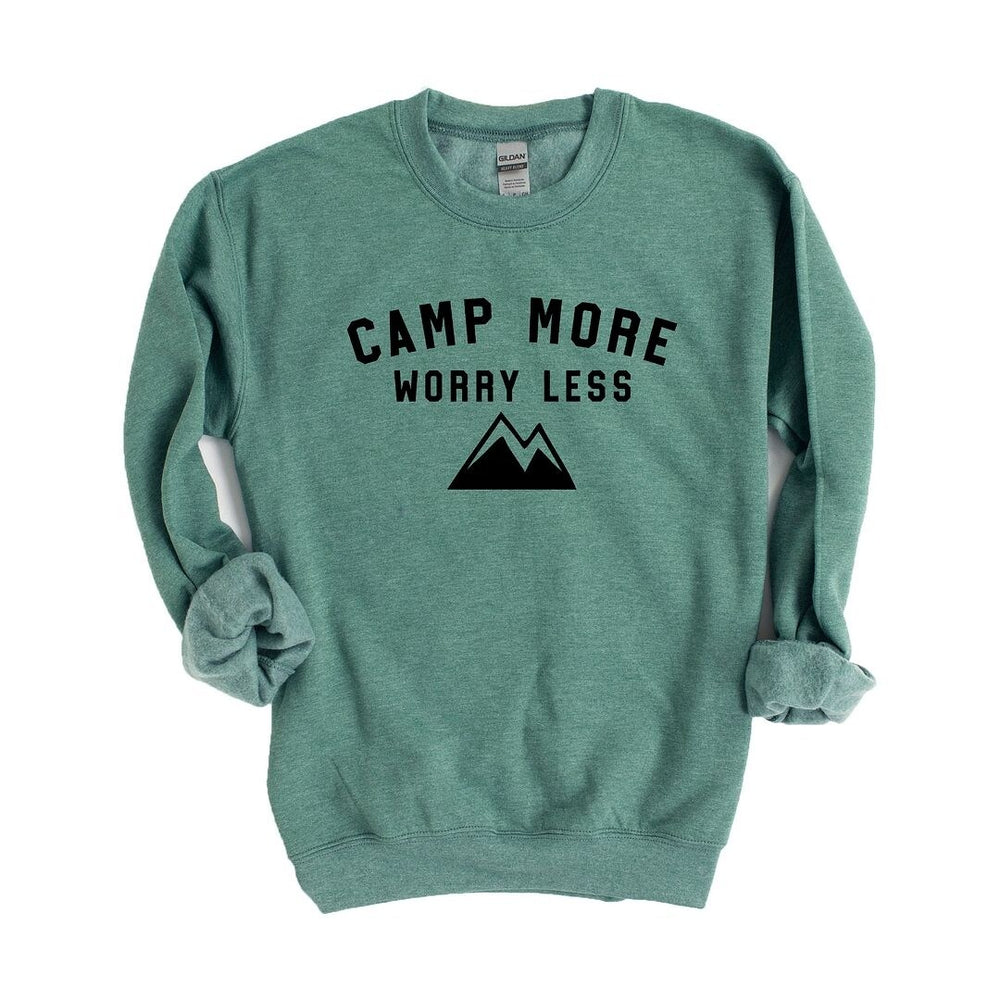 Camp More Mountain Graphic Sweatshirt