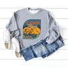 Camp More Worry Less Badge Graphic Sweatshirt