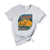 Camp More Worry Less Badge Short Sleeve Crewnneck Tee