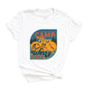 Camp More Worry Less Badge Short Sleeve Crewnneck Tee