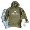 Camp More Worry Less Mountains Graphic Hoodie