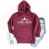 Camp More Worry Less Mountains Graphic Hoodie