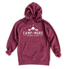 Camp More Worry Less Mountains Graphic Hoodie