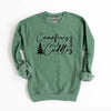 Campfires And Cuddles Script Graphic Sweatshirt